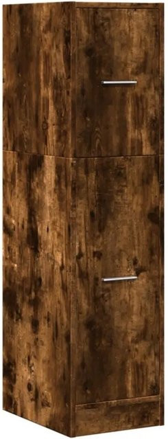 vidaXL Apothekerschrank Räuchereiche B/T/H: 30 x 41 x 118 cm - Bild 1