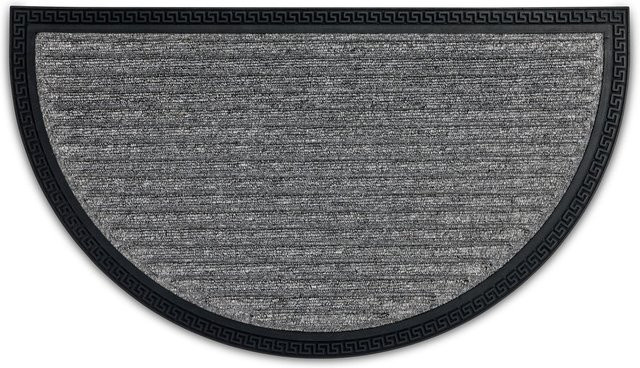 Astra Türmatte Border Star halbrund Silber B: 70 cm, T: 40 cm - Bild 1