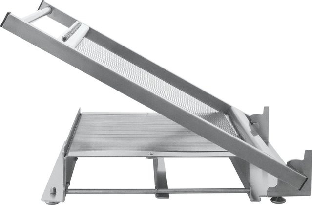 Schneider Pralinenschneider Mandoline aus Edelstahl in Silber, B: 48 cm, H: 11 cm - Bild 1