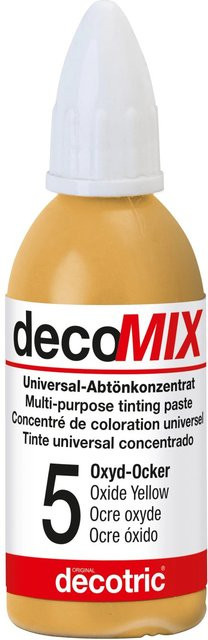Decotric Decomix Universal-Abtönkonzentrat Oxyd-Ocker 20 ml - Bild 1
