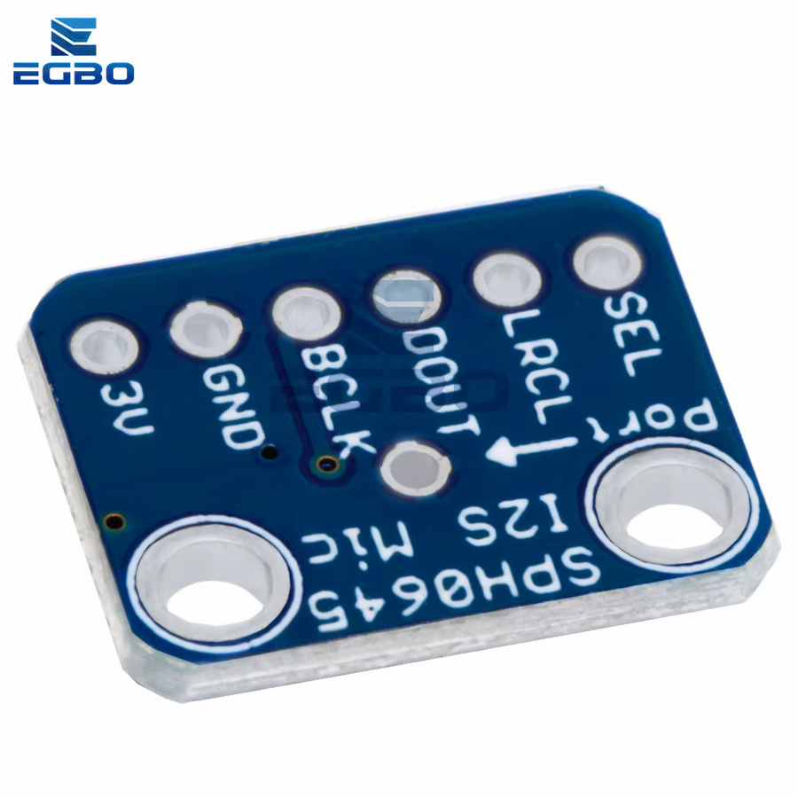 EGBO SPH0645 I2S MEMS Mikrofon Breakout Sensor Board Modul SPH0645LM4H für Arduino und Raspberry Pi, Blau - Bild 2