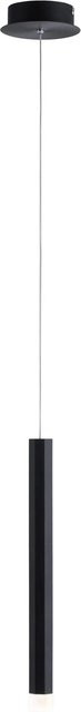 Just Light LED-Pendelleuchte Bruno 1-flammig Schwarz B: 120 cm, H: 15 cm - Bild 1