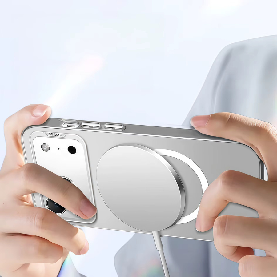 IMD Softshell Magnetische Transparente Handyhülle für iPhone 17 Pro Max, iPhone 17 Pro, iPhone 17 und iPhone 17 Air mit robustem Fallschutz - Bild 2