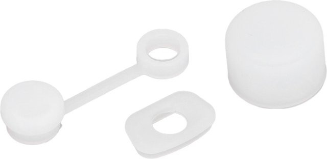 Fishine Silikon Auslaufsicheres Stopper Set für Reisebecher in Weiß - Bild 1