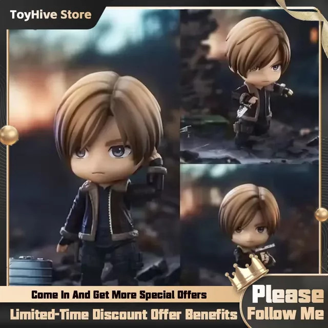 Bandai Resident Evil Leon S. Kennedy, Actionfigur, 10cm, Kunststoff - Bild 1