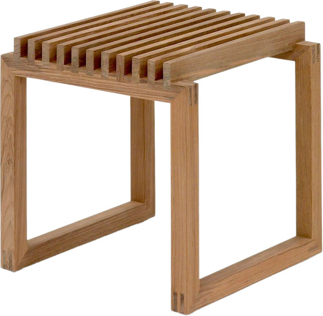 Skagerak By Fritz Hansen Cutter Hocker in Braun - Bild 1