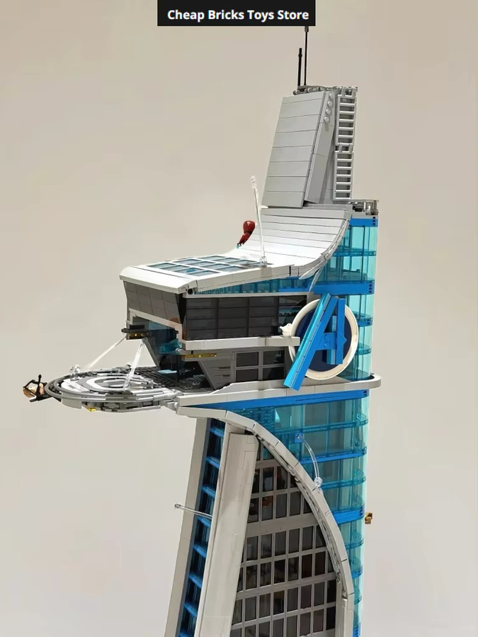 Futuristischer Hauptquartier-Turm Bausteine, 5201 Teile - Bild 4