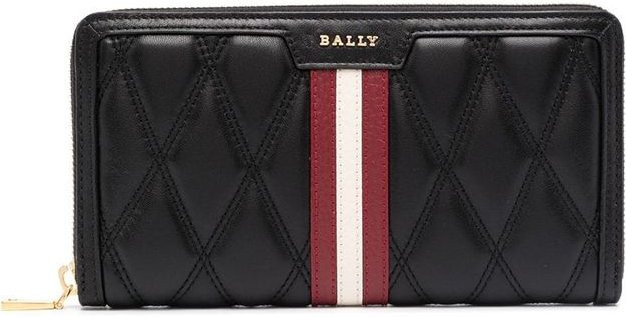 Bally Geldbörse Steppleder, Schwarz, Damen - Bild 1