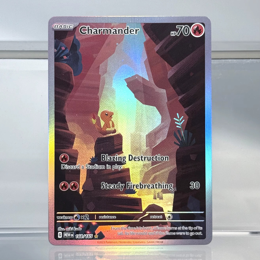 TAKARA TOMY Pokémon Holographic Game Trading Collection PTCG Proxy Cards, Einzelne PKM-Folienkarte - Bild 1