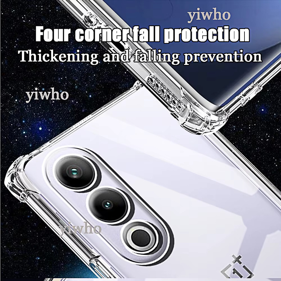 Stoßfeste TPU Schutzhülle für OnePlus Ace 3V, 3, 2, 2 Pro, 12, 12R, 11T, 10T in Transparent Klar - Bild 2