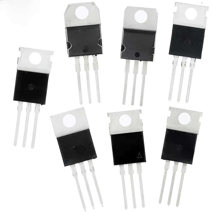 TENSTAR ROBOT 10er Set Transistor und Spannungsregler Set mit LM317T L7805 IRF640 IRF740 IRF840 IRFZ44N IRF3205 in Schwarz TO-220 Gehäuse - Bild 2