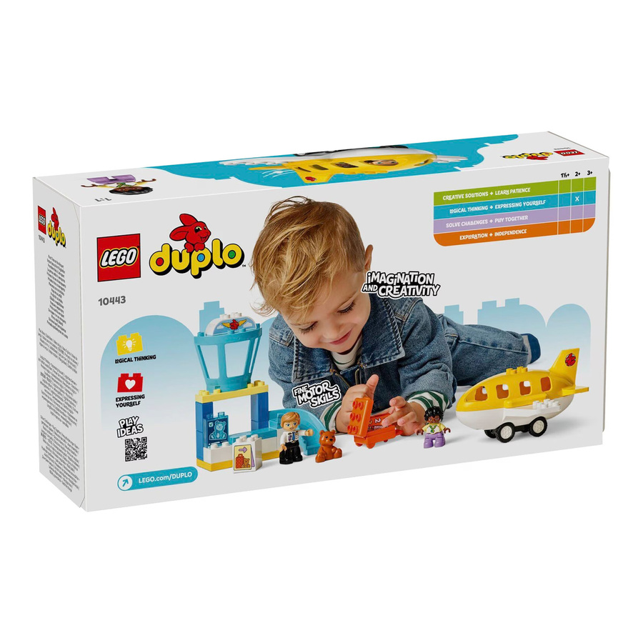 Lego Duplo Erster Besuch im Flughafen Konstruktionsspielzeug ab 2 Jahren - Bild 3