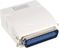 Digitus Fast Ethernet Print Server DN-13001-1 in Weiß für LAN/Ethernet - Bild 1