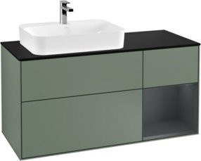 V&B Waschtischunterschrank Finion in Lackoptik, Breite: 120 cm, Tiefe: 50,1 cm, Höhe: 50,1 cm - Bild 1