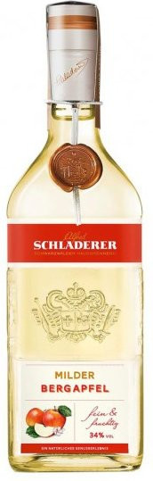 Schladerer Bergapfel, Obst- & Kräuterbrand, Apfel, 0,7 l - Bild 1