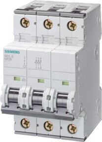 Siemens Leitungsschutzschalter 25A 3-polig B 5SY4325-6 - Bild 1