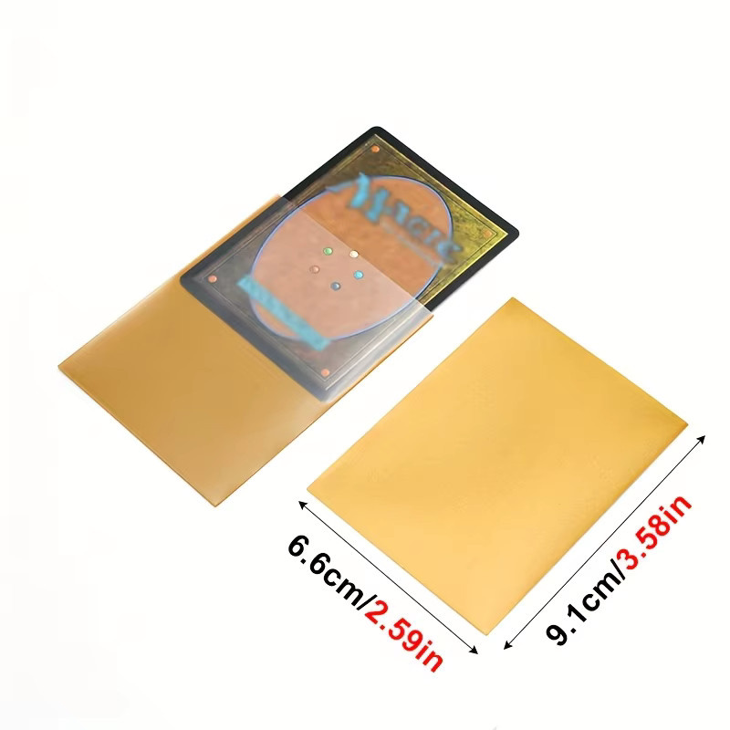 100 Stück Kartenhüllen von garvonti in bunt, matt, B/H: 66 x 91 mm, zum Schutz von Idol-Fotos und TCG-Karten - Bild 3