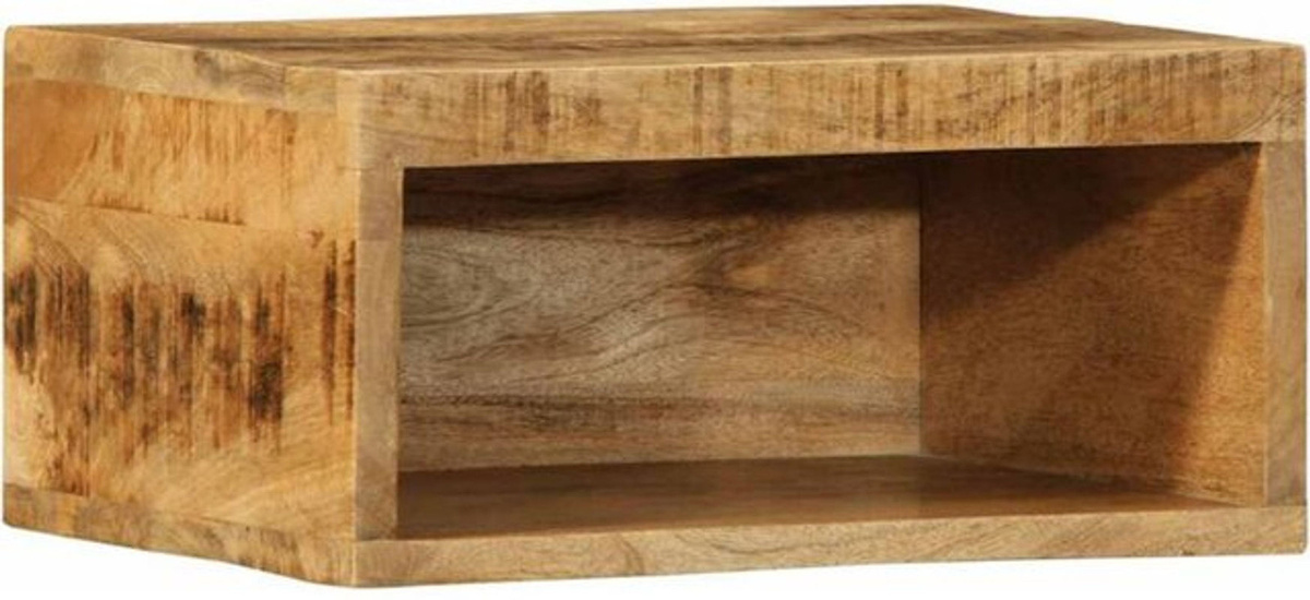 Vidaxl TV-Wandschrank aus Massivholz in Braun, B/T/H: 40 x 30 x 19 cm - Bild 1