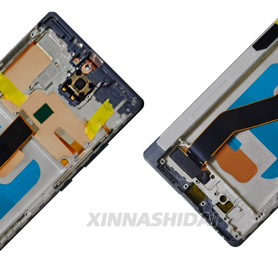 Samsung Galaxy Note 10 Plus Ersatz LCD-Display mit Touchscreen-Digitizer in Silber - Bild 2