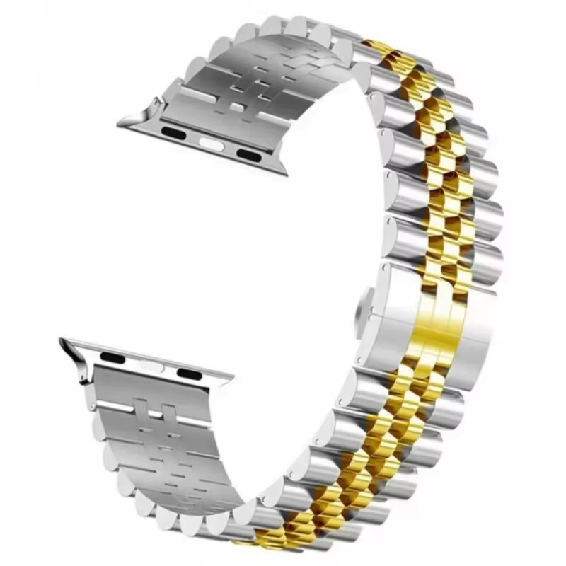 Uhrenarmband Edelstahl, Silber, Unisex - Bild 3