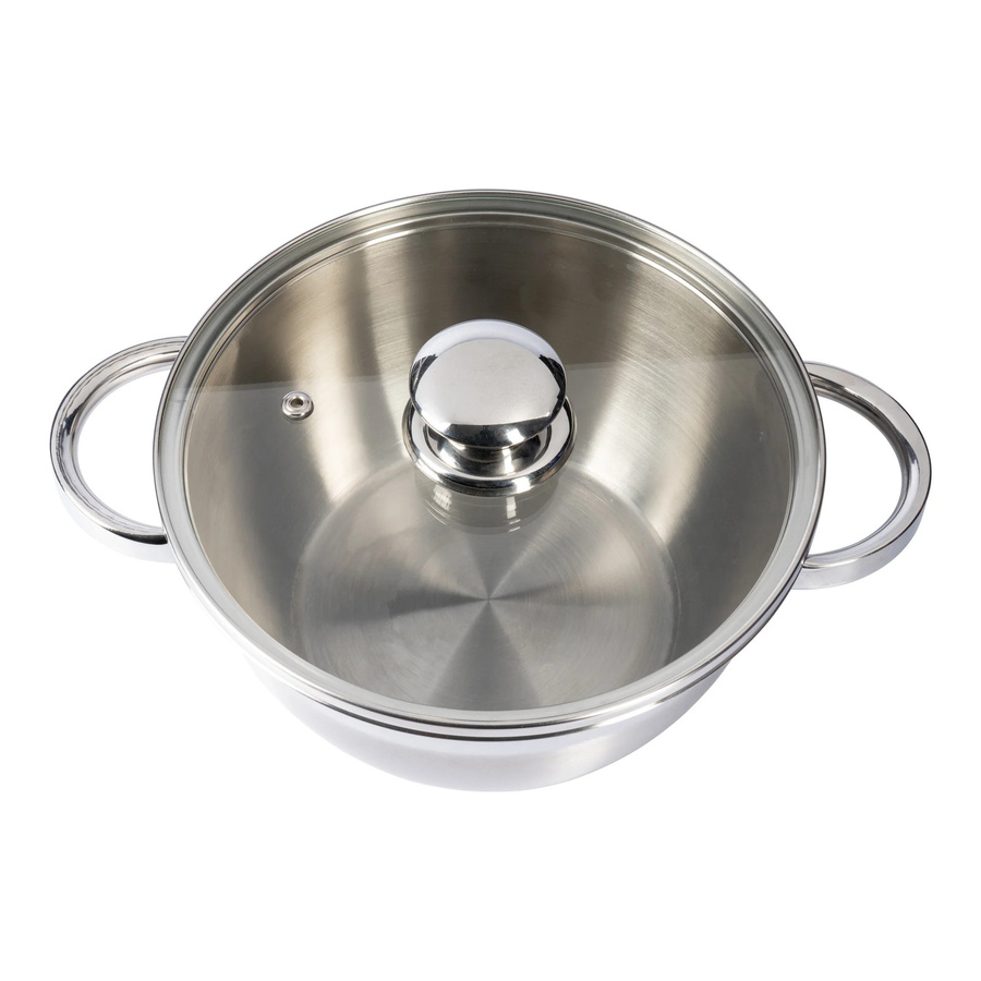 Genialo Edelstahl-Topfset Brillant, 4-teilig, Silber - Bild 2