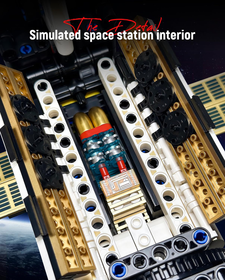 Linyi toy Weltraumforschung Weltraumanlage Bausatz 2221 Teile 6–12 Jahre - Bild 3
