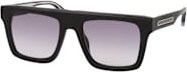 Police SPLR 47M Sonnenbrille, Quadratisch, Herren, Vollrand, Schwarz, Grau, Kunststoff - Bild 1