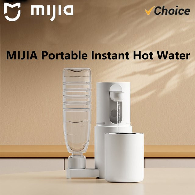 MIJIA Tragbarer Sofort-Heißwasserspender mit Thermostat und Schnellheizung, Elektrischer Tisch-Wasserkocher in Weiß - Bild 1