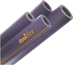 dreiflex Rohrisolier-Schalen S28-09 lila PE-Schaum 28mm/1m - Bild 1