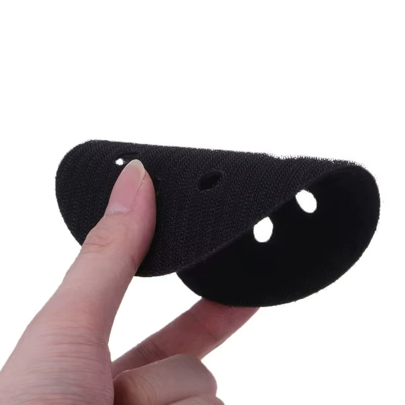 Ultradünnes Schnittstellenpad zum Polieren und Schleifen von Klettverschlüssen, Durchmesser: 125 mm, Farbe: Schwarz - Bild 4