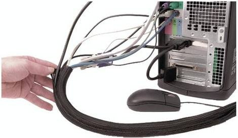 Bachmann Tunnelband 930.906 aus Polyethylenterephthalat in Schwarz, Breite: 1000 mm - Bild 1