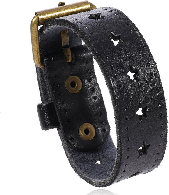VOQ Armband Rindsleder, Schwarz, Herren - Bild 1