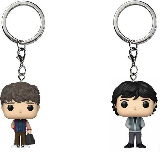 Funko Stranger Things Mike Wheeler und Will Byers Schlüsselanhänger, Vinylfigur - Bild 1