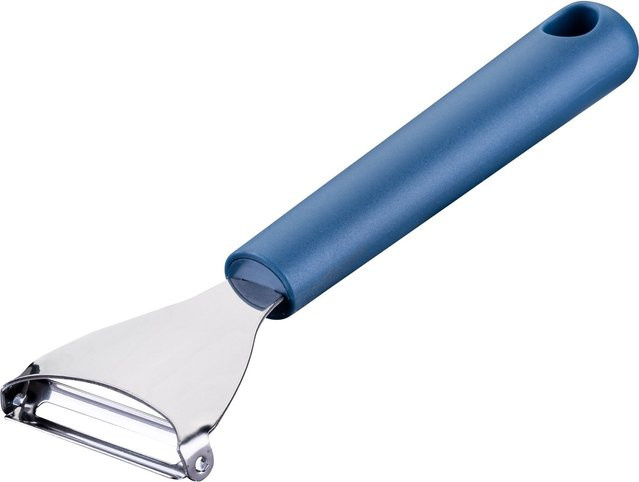 Fackelmann Essential Ziehschäler aus Edelstahl in Blau, Länge: 18 cm - Bild 1