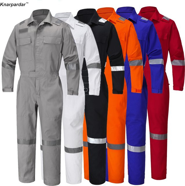 SPARDWEAR Arbeitsoverall aus 100% Baumwolle für Männer in Blau, Größe M - Bild 1
