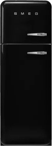 Smeg Standkühlschrank mit Gefrierraum FAB30LBL6 in Schwarz - Bild 1