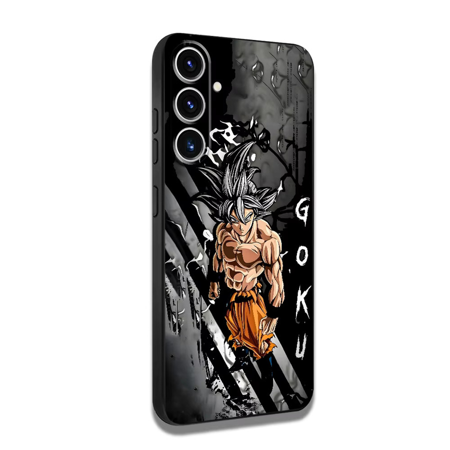 Dragon Ball Anime Goku Handyhülle für Samsung Galaxy A-Serie in Schwarz - Bild 6