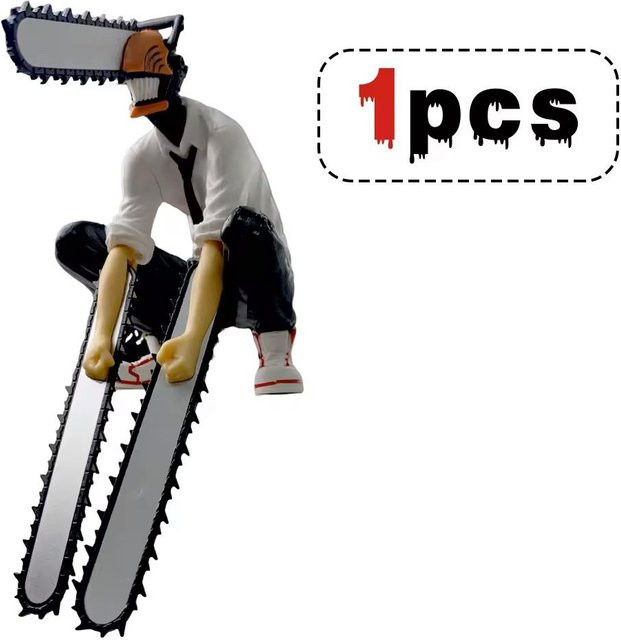 Yiran toy 1 Chainsaw Man Denji Actionfigur PVC Set ab 14 Jahren - Bild 1