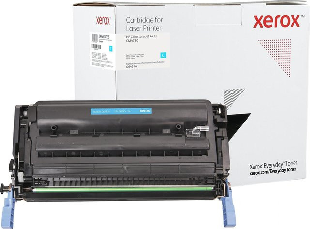 Xerox Everyday Cyan Tonerpatrone kompatibel mit HP 644A Q6461A (006R04156) für Laserdrucker - Bild 1