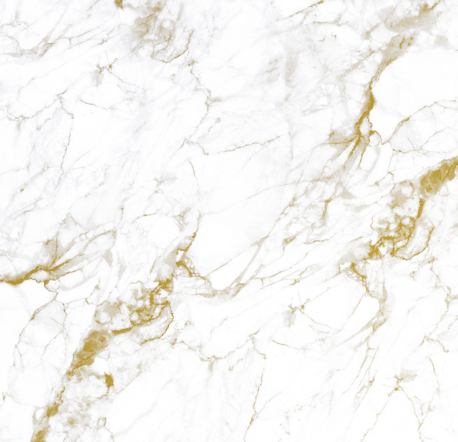 KEK Amsterdam Mural Marble Wandtapete Abstract Stone Look in Multicolor, Weiß und Gold, Breite: 292,2 cm - Bild 1