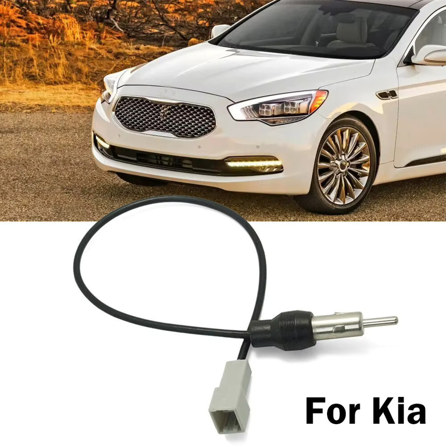 Auto Radio Antennen Adapter Kabel für Kia und Hyundai 2006-2012, Farbe: Schwarz, Länge: 25-30 cm - Bild 3