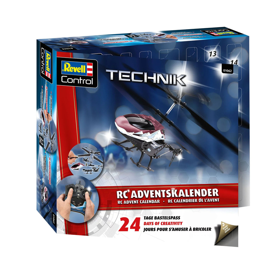 Revell Advent Calendar RC Helicopter, Bausätze, ab 12 Jahre - Bild 3
