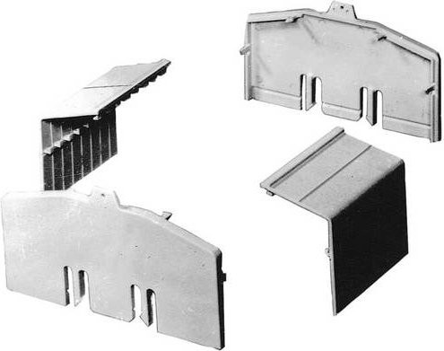ABB GHS2101933R0001 KA27H Klemmenabdeckung Haubenteil in Grau - Bild 1