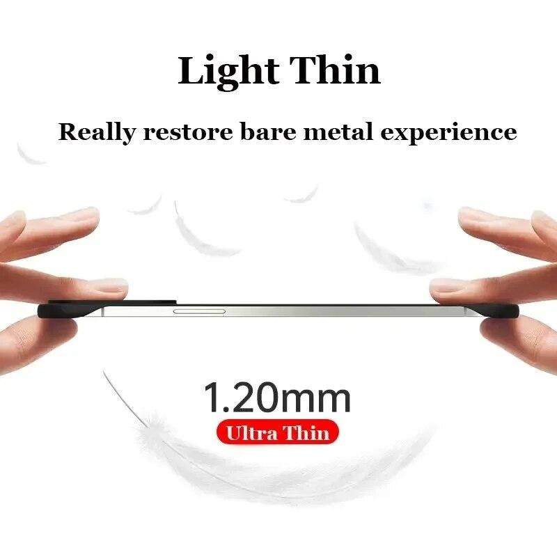 Bai Fen Bai-Digital 3C Ultradünne Matte Handyhülle für Apple iPhone 14 Pro Max Plus, Rahmenlose Stoßfeste Hartschalen-Schutzhülle, 0,3 mm - Bild 5