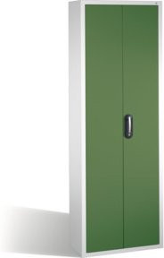 C+P Magazinschrank mit 9 Böden für Sichtlagerkästen, Front Resedagrün und Korpus Lichtgrau, H x B x T: 198,0 x 70,0 x 30,0 cm - Bild 1
