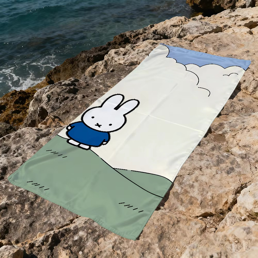 Miffy Cartoon Handtuch schnelltrocknend und weich in Multicolour - Bild 4