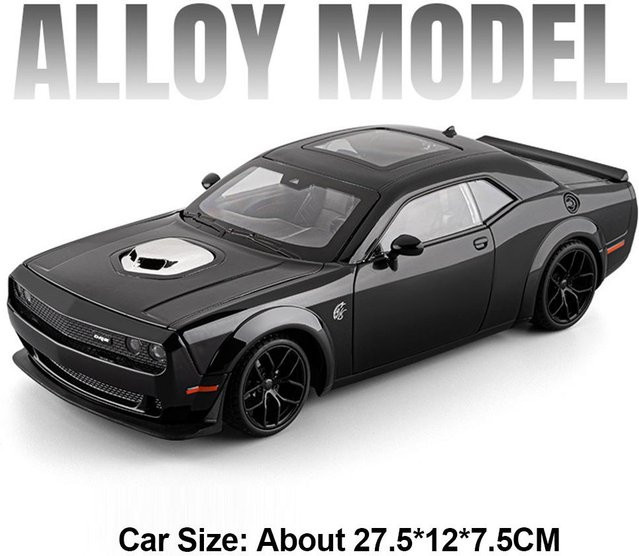Linyi toy car Hellcat 720S Auto, Spielzeug Legierung Druckgussmodell, 1:18, mit Sound und Licht, ab 14 Jahren - Bild 1