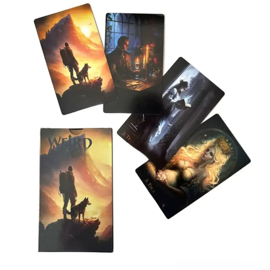 Indy Tarot Weird World Tarot-Deck, 78 Karten, Fantasy - Bild 5