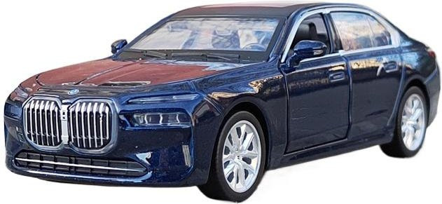 Fourall- Model Cars BMW I7 Luxusauto, Modellauto, 1:32, Blau - Bild 1