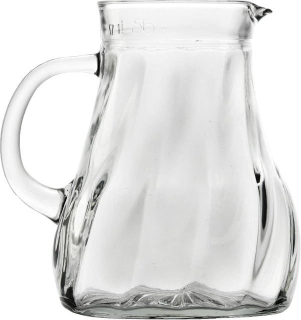 Stölzle Lausitz Krug Salzburg aus Glas, transparent, 1 l - Bild 1